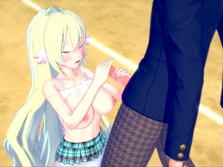 【エロゲーコイカツ！】フェアリーテイル メイビス3DCG巨乳アニメ動画[Hentai Game Koikatsu! FAIRY TAIL Mavis(Anime 3DCG Video)]