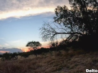 Eager to eat my boyfriend's cock outdoors - AMATEUR