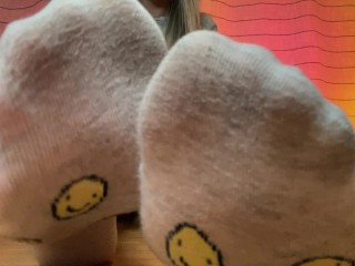 My sweaty peds socks make you smile