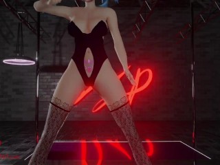 MMD R18 Miku Say My Name Ass Cam Blender Render 1401