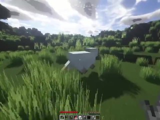 Minecraft Lets Play | HornyCraft Ep. 1 "Humble Beginnings"