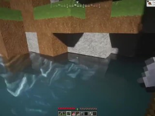 Minecraft Lets Play | HornyCraft Ep. 1 "Humble Beginnings"