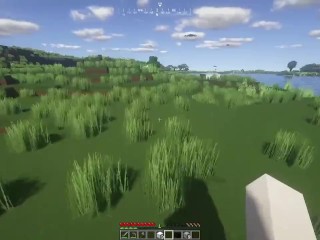 Minecraft Lets Play | HornyCraft Ep. 1 "Humble Beginnings"