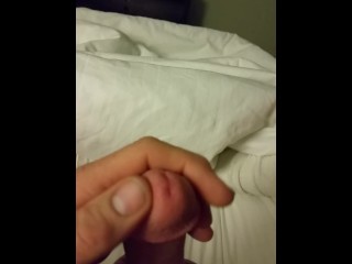 older video of me stroking my cock and a nice big load released