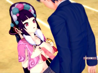 【エロゲーコイカツ！】原神 雲菫(うんきん)3DCG巨乳アニメ動画[Hentai Game Koikatsu! Genshin Yun Jin(Anime 3DCG Video)]