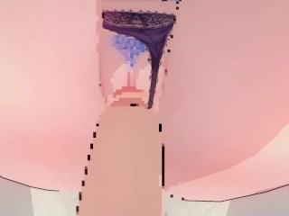 Usada Pekora just flirts at missionary posture