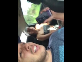 my boyfriend turns me on rich in the uber