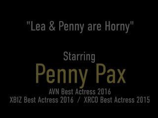 Redhead Penny Pax and Lea Lexis Have Private Sex Toy Party!