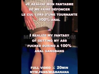 11 mecs m'éclatent le cul lors d'un gangbang 100% anal [teaser]