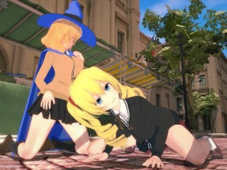 【RAVEL PHOENIX AND LAY FAY PENDRAGON】【HENTAI 3D】【DUO SEXUAL】【HIGH SCHOOL DXD】