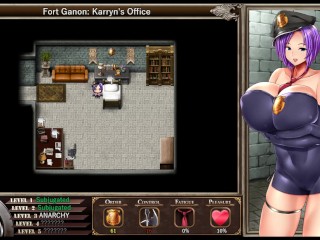 Karryn's Prison [PornPlay Hentai game] Ep.15 the barmaid drinks on the job but it's cum pints