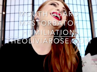 Mouth Guard Masturbator Humiliation Free Preview