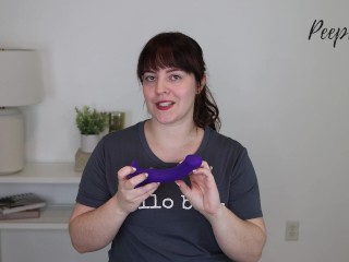 Toy Review - Dual-Density Silicone Bendable Dildo by Strap-On-Me Sex Toy, Courtesy of Peepshow Toys