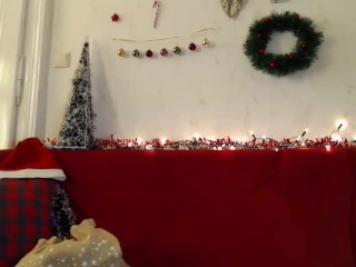 Xmas in July 2021 - Fingering and Dildo Fun!