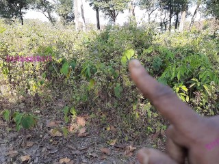 Indian Outdoor Sex at Jungle - Hindi Clear Audio