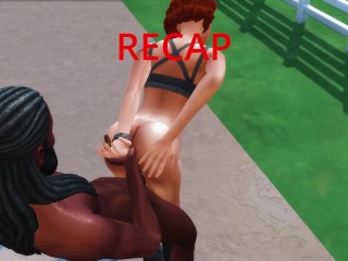 Mega Sims- Cheating wife fucks man infront of cuck husband (Sims 4)