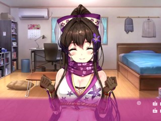 【R18版女忍者エロゲーNinNinDays動画7】料理中のすみれちゃんのエプロン姿がエロすぎる！おっぱいアングル最高！(ニンニンデイズ実況プレイ ninja Hentai game)