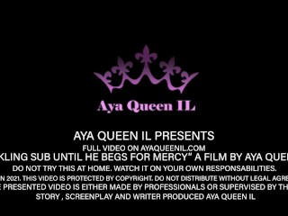 Aya Queen IL is TICKLING sub until he BEGS for mercy