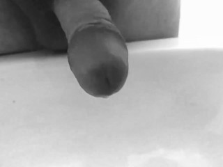 Desperate work slow mo cum shot