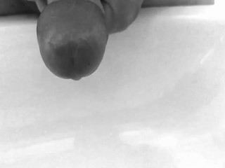 Desperate work slow mo cum shot