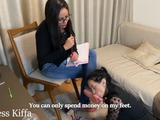 Goddess Kiffa - The Sexy Mean Psychologist EP 4 - 60 FPS - LESBIAN FOOT WORSHIP - FINDOM - MESMERIZ