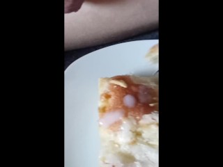 Cumming on my cake and eat it