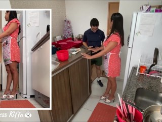 Goddess Kiffa - Hot Milf Cooking Teacher EP 1 - Student massage teacher’s tired feet - FOOT WORSHIP