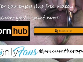 make myself CUM from ANAL with njoy pure wand