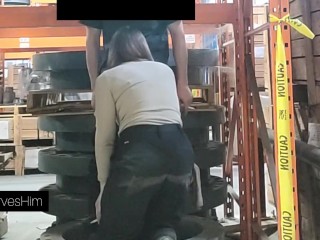 TGIF fucking a girl at work