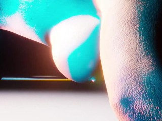 Furry Eva loves a huge furry cock