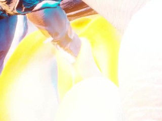 Furry Eva loves a huge furry cock