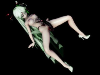 HENTAI INSECT SEX MMD 3D ANIME NSFW SOFT GREEN HAIR COLOR EDIT SMIXIX