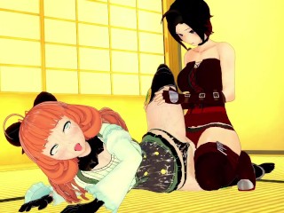 RWBY: The Secret Of Futa Ruby Rose and Penny Polendina