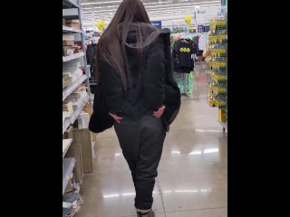 Exhibitionist Wife Flashing in Store 1