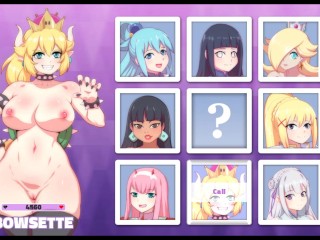 Waifu Hub [PornPlay Parody Hentai game] Bowsette couch casting - Part3