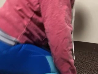 wetting and cumming in my best friend’s clothes in the common room!