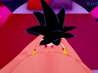 Kefla and I have deep sex in a love hotel. - Dragon Ball Super POV Hentai