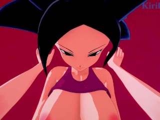 Kefla and I have deep sex in a love hotel. - Dragon Ball Super POV Hentai