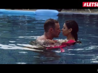 LETSDOEIT - Curvy Ass Latina Canela Skin Has Amazing Sex By The Pool Full Scene