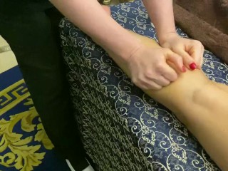 Erotic Massage in 4 Hands ended in Sex