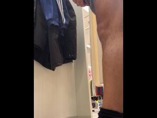 Dick Flash in changing room and got caught