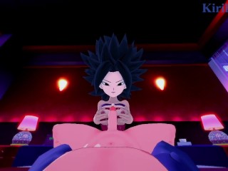 Caulifla and I have deep sex in a love hotel. - Dragon Ball Super POV Hentai