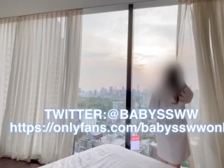 Babyssww - HOT Thai Teen, she love to blowjob (POV) ไทย น้องบี๋ ชอบอมสด เลียมันส์ๆ 