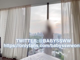 Babyssww - HOT Thai Teen, she love to blowjob (POV) ไทย น้องบี๋ ชอบอมสด เลียมันส์ๆ 