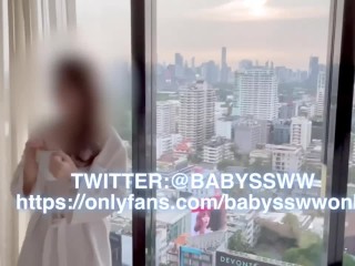 Babyssww - HOT Thai Teen, she love to blowjob (POV) ไทย น้องบี๋ ชอบอมสด เลียมันส์ๆ 