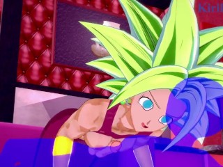 Kefla(SSJ) and I have deep sex in a secret room. - Dragon Ball Super Hentai