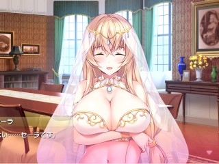 【エロゲー Role player:小粥姉妹の粘膜ポトレ動画4】エッチすぎる!二人の金髪銀髪エルフコスプレ姿がエロ可愛すぎ！(体験版ぐりぐちゃLIVE！実況プレイ動画 Hentai game)