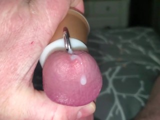 Cumming hard using my hot wife's Satisfyer Pro while she's at work!