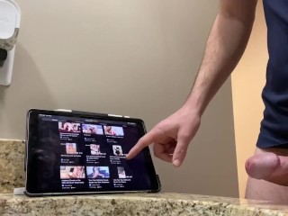 xxlaxtixnaxx Stroking my cock watching until a huge cumshot trying to be quiet