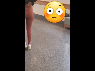 Wife almost caught with her ass out at the hospital! SUBSCRIBE! NEW VIDEOS WEEKLY